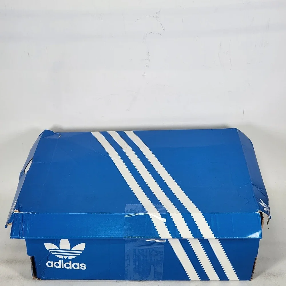Adidas Gazelle Sneakers Mens Size 5 Black White Gold Suede Classic Shoes BB5476